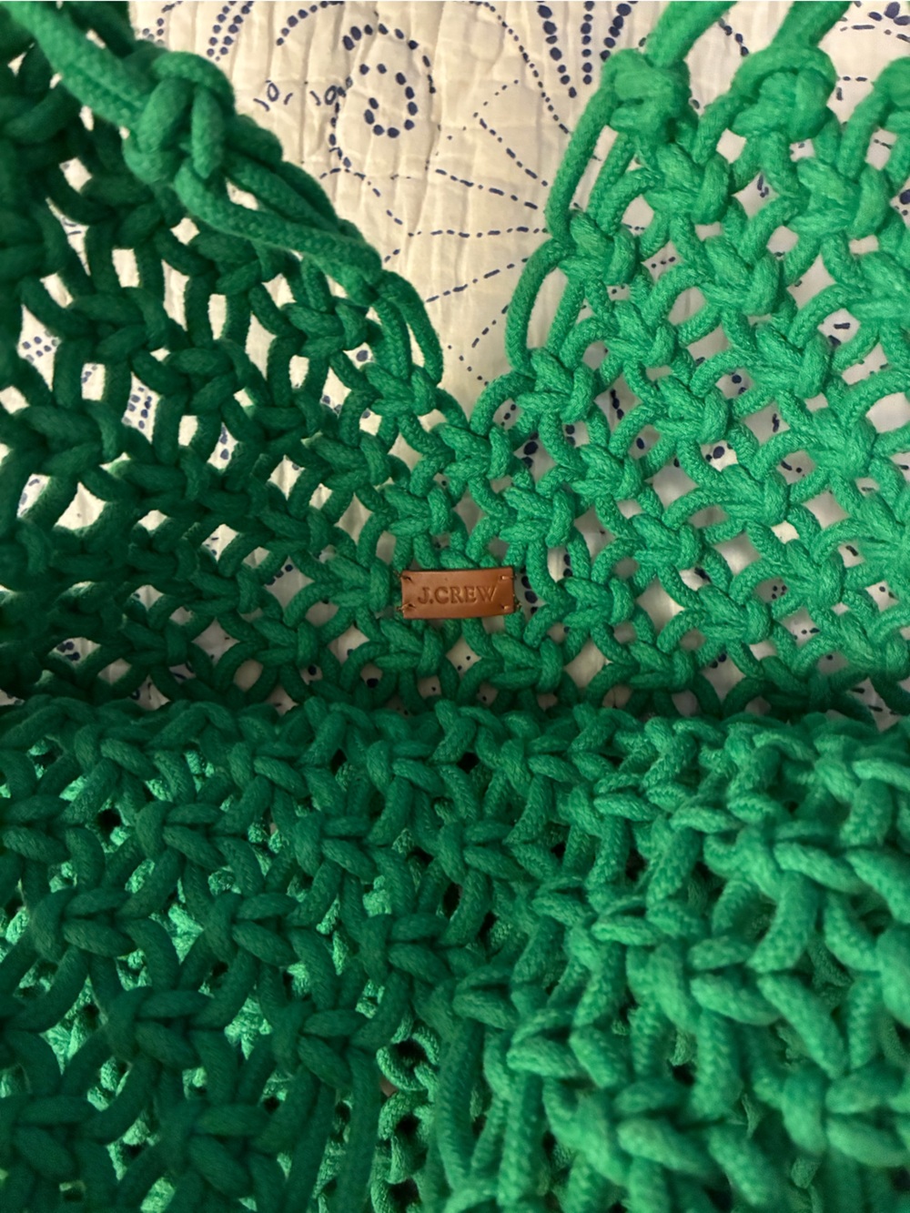 Green Rope Tote - JCrew - Picture 2 of 3